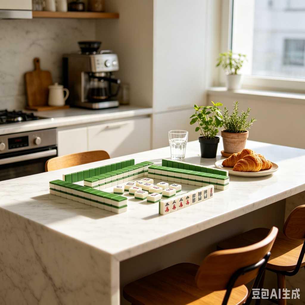 logo engrave mahjong tiles