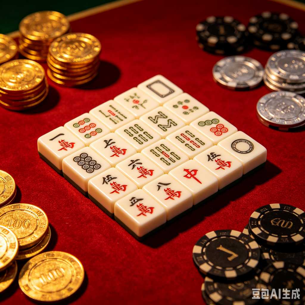 unique decoration mahjong tiles