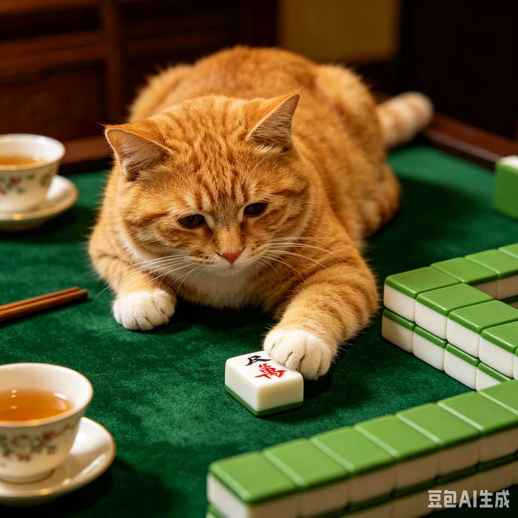 floral design mahjong set